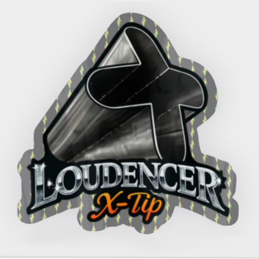 LOUDENCER X-Tip sticker